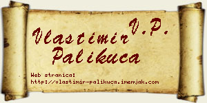 Vlastimir Palikuća vizit kartica